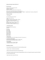 Thông số kỹ thuật về cable UTP CAT 5 E docx