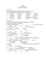 ĐỀ THI MÔN TIẾNG ANH - ĐỀ SỐ 6 ppsx