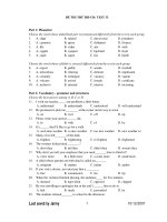 ĐỀ THI THỬ ĐH-CĐ: TEST 33 pptx