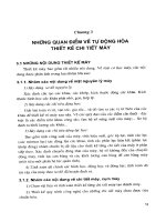 Giáo trình tự động hóa tính toán thiết kế chi tiết máy - Chương 3 pdf