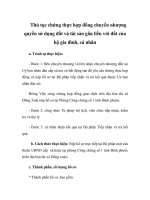 Thủ tục chứng thực hợp đồng chuyển nhượng quyền sử dụng đất và tài sản gắn liền với đất của hộ gia đình, cá nhân docx