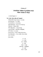 Giáo trình tự động hóa tính toán thiết kế chi tiết máy - Chương 10 potx