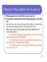 Bài giảng giống cây rừng : Khảo nghiệm loài và xuất xứ part 2 potx