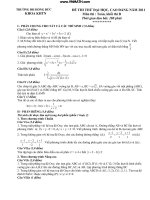 Thử sức với toán - Đại học Hồng Đức doc