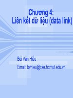 Chương 4: Liên kết dữ liệu - Bùi Văn Hiếu ppsx