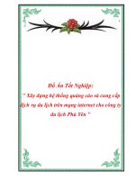 Đồ án tốt nghiệp: 