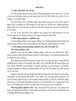 tóm tắt nghiên cứu nâng cao chất lượng xử lý tín hiệu trong các hệ thống thông tin đa người dùng