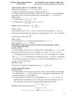 ĐỀ THI MÔN TOÁN, KHỐI 12 - TRƯỜNG THPT THẠCH THÀNH I pdf