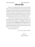 Đồ án mộc : Công nghệ mộc pptx