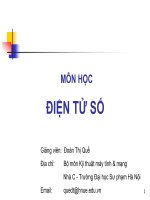 MÔN HỌC ĐIỆN TỬ SỐ pot