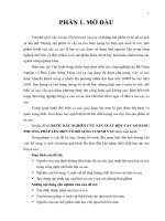 Luận văn : BƯỚC ĐẦU NGHIÊN CỨU SẢN XUẤT BỘT CACAO BẰNG PHƯƠNG PHÁP LÊN MEN CÓ BỔ SUNG VI SINH VẬT part 2 potx