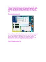 6 gói tiện ích biến Window XP thành hệ điều hành khác doc
