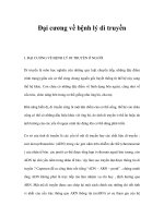 Đại cương về bệnh lý di truyền potx