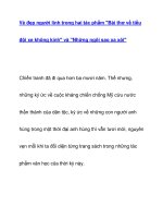 Vẻ đẹp người lính trong hai tác phẩm pdf