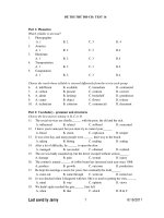 ĐỀ THI THỬ ĐH-CĐ: TEST 16 pdf