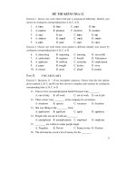 ĐỀ THI KIỂM TRA 12 potx