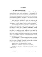 Giải pháp mở rộng và sử dụng tài khoản tiền gửi nhằm tăng cường huy động vốn tại ngân hàng nông nghiệp và phát triển nông thôn Lạng Sơn