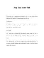 Suy thai mạn tính doc