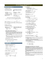 GIÚP ÔN NHANH CÁC TRỌNG ĐIỂM VẬT LÍ 12 - ĐỘNG LỰC HỌC VẬT RẮN pps