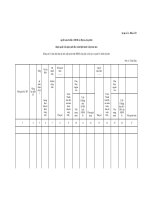 Mẫu quyết toán chi đầu tư xây dựng cơ bản các Dự án, công trình thuộc nguồn vốn ngân sách đầu tư năm hiện hành và dự toán năm doc