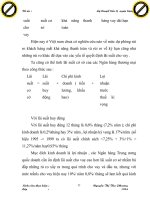 Giáo trình phân tích lãi suất tín dụng thương mại và những chính sách lãi suất của một số ngân hàng nhà nước p3 pps