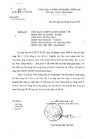 Đề tài : Thử nghiệm lâm sàng màng sinh học Vinachitin part 5 pptx