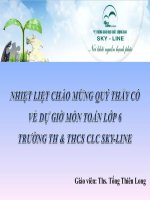 bài giảng toán 6 lũy thừa với số mũ tự nhiên