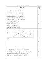 ĐỀ THI CHỌN HỌC SINH GIỎI LỚP 12 MÔN: TOÁN - đề 6 doc