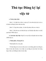 Thủ tục Đăng ký lại việc tử pot