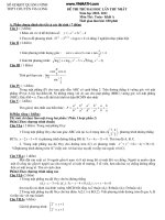 Đề thi thử toán - THPT chuyên Hạ Long - khối B pot