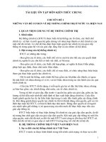 kiến thức chung thi công chức hành chính 2012