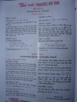 THỬ SỨC TRƯỚC KÌ THI ĐẾ SÔ 6 potx