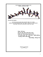 skkn sử dụng bài tập bổ trợ chuyên môn, sửa chữa những sai lầm thường mắc kỹ thuật nhảy xa “ưỡn thân” cho học sinh lớp 10 trường thpt đức hợp