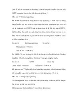 Lý luận và phân tích nghiệp vụ thị trường mở - 3 potx