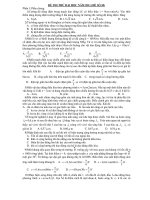 ĐỀ THI THỬ ĐẠI HỌC NĂM 2011 (ĐỀ SỐ 30) docx