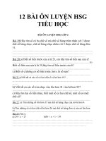12 BÀI ÔN LUYỆN HSG TIỂU HỌC_3 potx