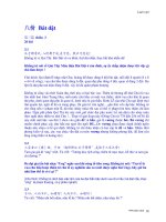 Giáo trình luận ngữ - Bát dật pps