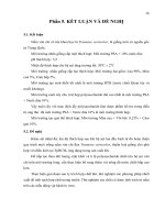 Luận văn : KHẢO SÁT SINH TRƯỞNG MỘT CHỦNG NẤM VÂN CHI ĐEN TRAMETES VERSICOLOR L.:Fr Pilát CÓ NGUỒN GỐC TỪ TRUNG QUỐC part 9 potx