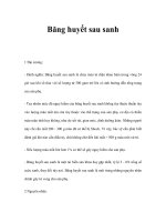 Băng huyết sau sanh ppsx