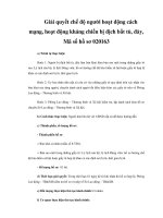 Giải quyết chế độ người hoạt động cách mạng, hoạt động kháng chiến bị địch bắt tù, đày, Mã số hồ sơ 020163 pps