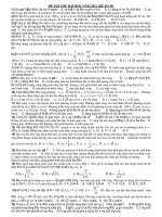 ĐỀ THI THỬ ĐẠI HỌC NĂM 2011 (ĐỀ SỐ 19) docx