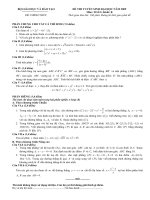 ĐỀ THI TUYỂN SINH ĐH_MÔN TOÁN_KHỐI B_NĂM 2009 pptx