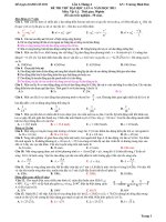 ĐỀ THI THỬ ĐẠI HỌC LẦN 4 Năm học 2011 Môn. Vật Lý pdf