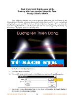 Quá trình hình thành giáo trình hướng dẫn tạo symbol graphic flare trong classic tween p1 ppt