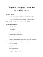 Công nhận rừng giống chuyển hoá; mã số hồ sơ 148329 pptx