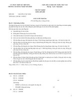 Đề thi tốt nghiệp chuyên ngành kế toán - Đề số 17 pps