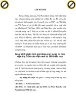 Giáo trình phân tích giai đoạn các nước tư bản viện trợ ODA cho việt nam từ 1992 đến nay p1 ppsx