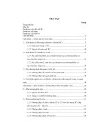 Nghiên cứu kĩ thuật cố định vi khuẩn Streptococcus thermophillus và Lactobacillus bulgaricus trên cellulose sản xuất từ vi khuẩn Acetobacter xylinum