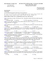 ĐỀ THI TUYỂN SINH ĐH, CĐ_MÔN HÓA_KHỐI B_NĂM 2008_MÃ ĐỀ 268 docx