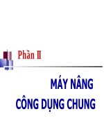 Thiết bị nâng đơn giản ppt